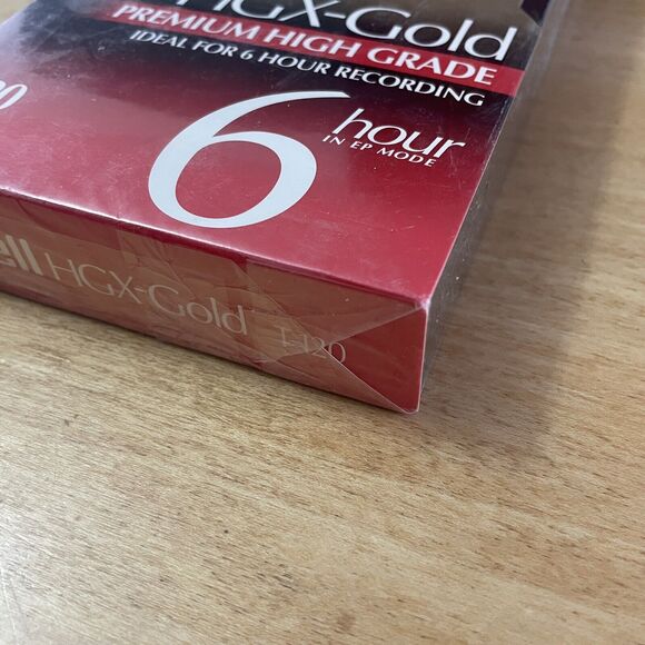 Maxell HGX-Gold‎ T-120 VHS Premium High Grade 6 Hour Recording Videocassette - Picture 2 of 6